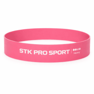 גומיית אימון מעגלית - רמה קשה ורוד 3/4