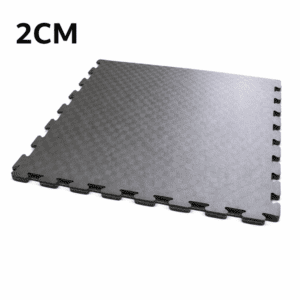 מזרן פאזל איכותי פרימום 1X1 מטר עובי 2 ס"מ - צבע שחור אפור