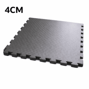 מזרן פאזל איכותי אורך 1X1 מטר עובי 4 ס"מ - צבע שחור אפור