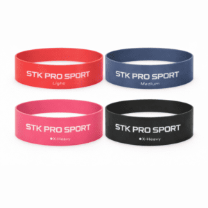 סט 4 גומיות מעגליות להרחקות ירך ברמות שונות - מבית STK PRO