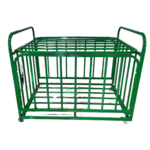 כלוב לאחסון כדורים עגלת כדורים מתכת